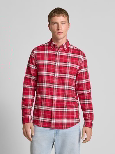 Tommy Jeans Regular fit vrijetijdsoverhemd van puur katoen Roze - 4