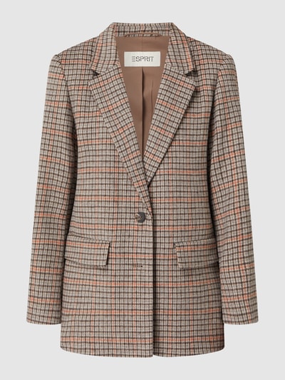 Esprit Blazer mit Woll-Anteil Sand 2