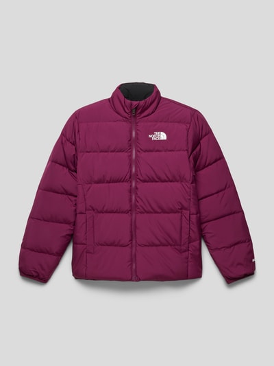 The North Face Daunenjacke mit Wendefunktion Aubergine 1