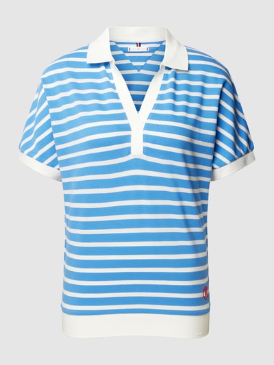 Tommy Hilfiger T-shirt met streepmotief Bleu - 2