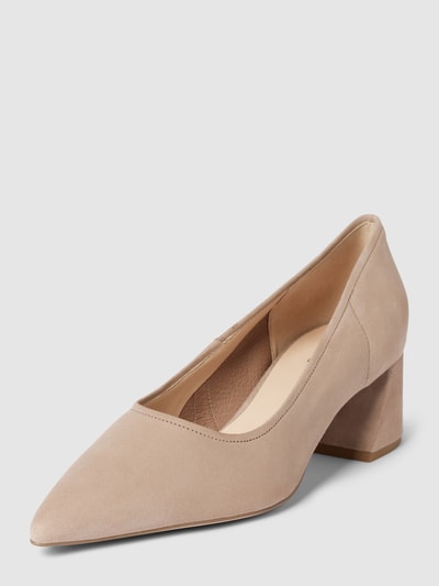 Högl Pumps in effen design Taupe - 1