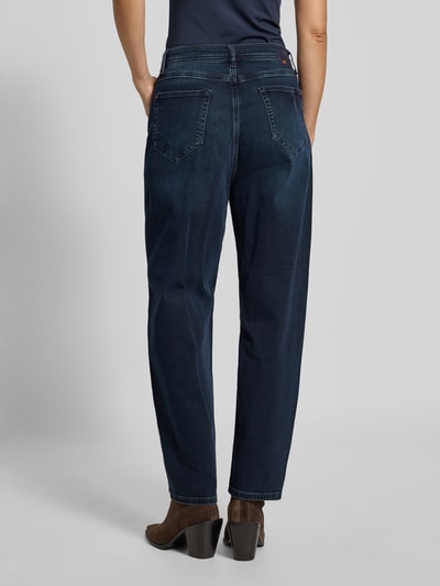 Raffaello Rossi Jeans in verkorte pasvorm, model 'HANNI' Donkerblauw - 5