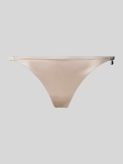 BOSS String mit Label-Applikation Beige 1