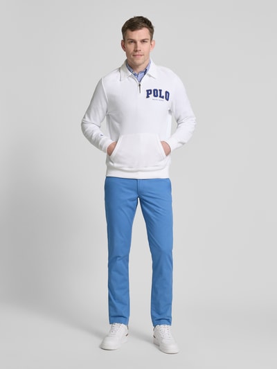 Polo Ralph Lauren Chinosy o kroju slim stretch fit ze szlufkami na pasek Oceaniczny 1