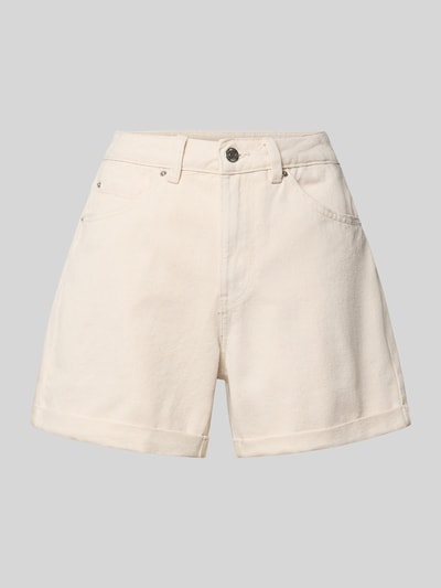 VERO MODA loose fit korte jeans van katoenmix model 'ZURI' Ecru - 2