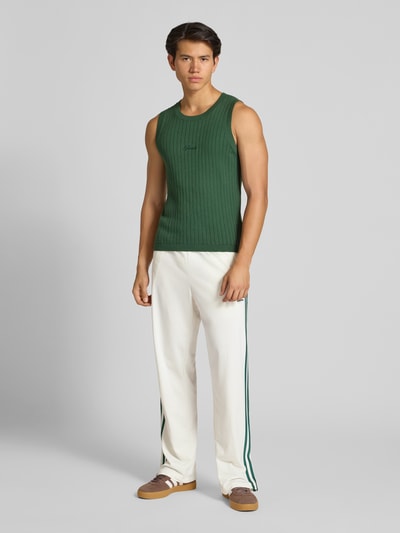 adidas Originals Flared sweatpants met elastische band, model 'FIREBIRD' Wit - 1