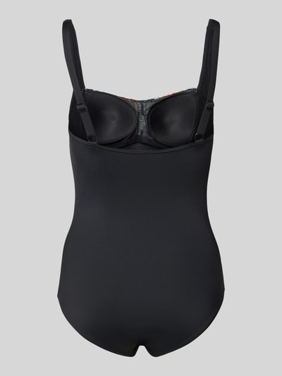 LASCANA Badpak met plooien, model 'Salsa' Zwart - 3