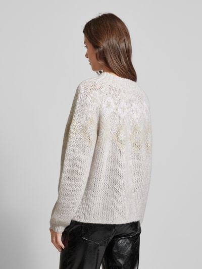 Hemisphere Kasjmier pullover met turtleneck Beige - 5