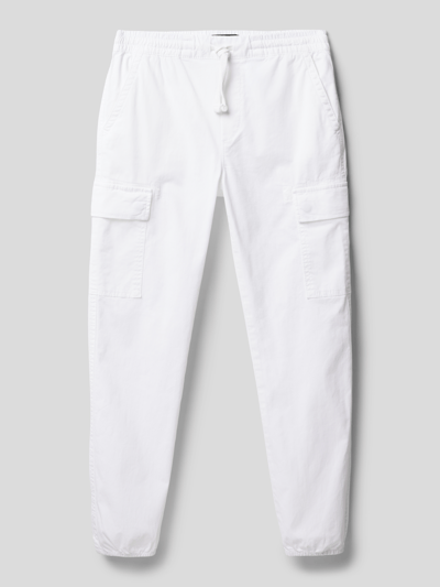 Replay Cargohose mit Label-Detail Weiss 1