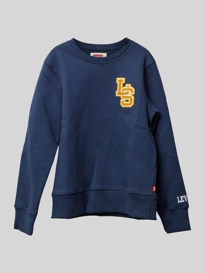 Levi’s® Kids Sweatshirt mit Label-Details Marine 1