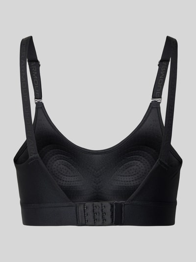 Under Armour Regular Fit Sport-BH mit Logo-Print Modell 'Infinity' Black 3