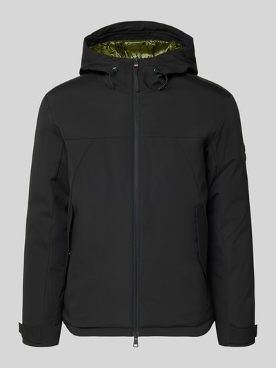 Tommy Hilfiger Regular Fit Funktionsjacke mit Kapuze Black 2
