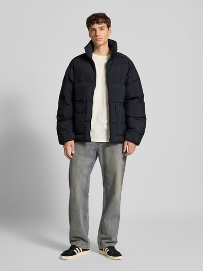 adidas Originals Kurtka pikowana z zamkiem błyskawicznym Czarny 1