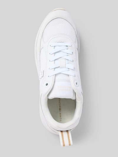 Tommy Hilfiger Low Top Sneaker aus Glattleder Weiss 3