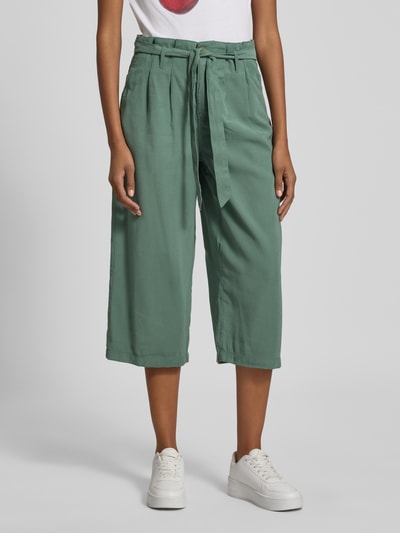 Only Kuloty z szeroką nogawką z mieszanki wiskozy model ‘AMINTA ARIS LIFE’ Oliwkowy 4