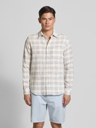 Armedangels Relaxed Fit Freizeithemd aus Baumwoll-Mix Flieder 4