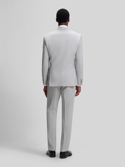 BOSS Garnitur o kroju slim fit z czystej żywej wełny model 'H-HUGE-2PCS-263' Jasnoszary 5