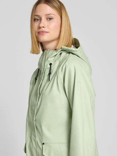 Ragwear Regenmantel mit Pattentaschen Modell 'Pearsty Rainy' Schilf 3