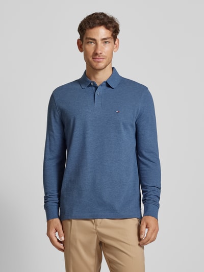 Tommy Hilfiger Poloshirt mit Label-Stitching Marine 4