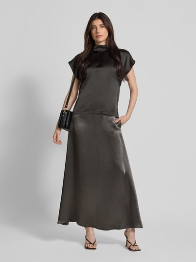 MM by Max Mara Maxirock mit elastischem Bund Modell 'NUEVO' Oliv 1
