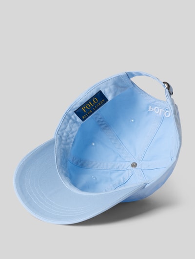 Polo Ralph Lauren Czapka z daszkiem z czystej Bawełna Błękitny 2