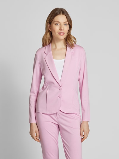 FREE/QUENT Blazer mit 2-Knopf-Leiste und Viskose-Anteil Modell 'NANNI' Pink 4