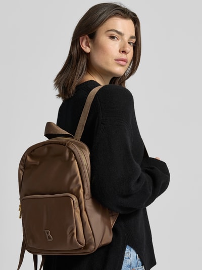 BOGNER Rucksack mit geteiltem Hauptfach Modell 'Verbier' Dunkelbraun 1