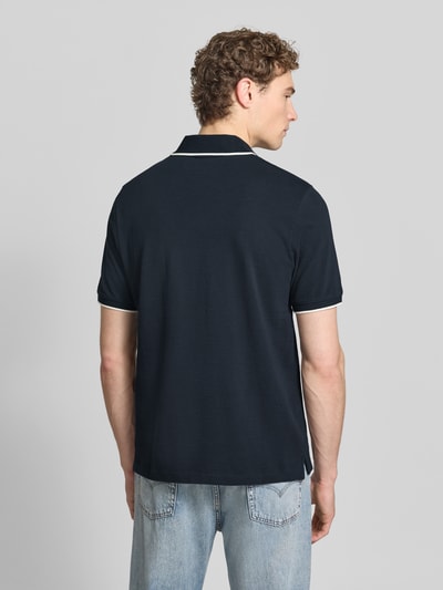 s.Oliver RED LABEL Regular Fit Poloshirt aus reiner Baumwolle Marine 5