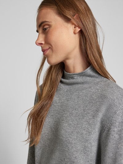 Luisa Cerano Gebreide pullover met turtleneck Middengrijs - 3