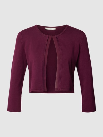 Jake*s Cocktail Bolero van viscosemix met haakjessluiting Bordeaux - 2