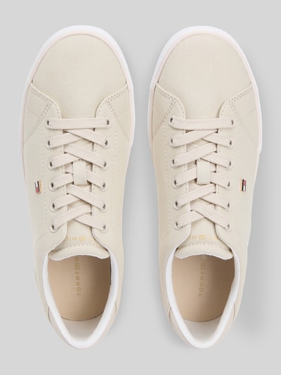 Tommy Hilfiger Low Top Sneaker aus Canvas Offwhite 3