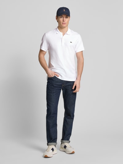 Lacoste Regular fit poloshirt met labeldetail Wit - 1