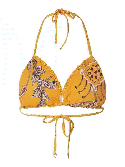 Seafolly Bikinitop in triangelmodel - aan twee kanten draagbaar  Geel - 5