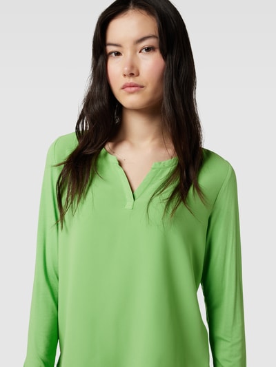 Smith and Soul Blouse met dubbele-laagjeslook, model 'Mix and Match' Groen - 3