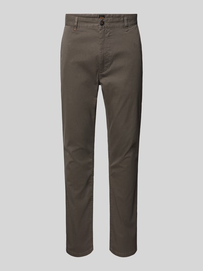 BOSS Orange Slim Fit Chino mit Gesäßtaschen Beige 2