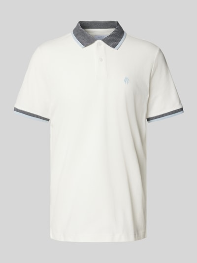 MCNEAL Poloshirt mit Label-Detail Weiss 2