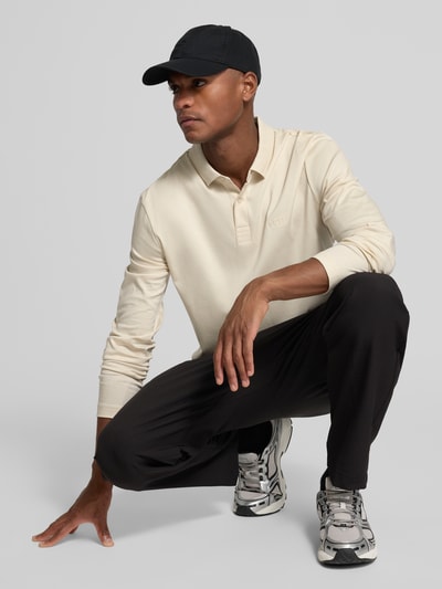 BOSS Green Regular fit poloshirt van puur katoen, model 'PIROL' Beige - 3