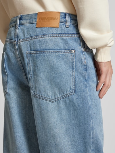 REVIEW Essentials super baggy jeans Lichtblauw - 3