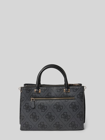 Guess Satchel bag met labeldetail, model 'ERENIA' Antraciet - 4