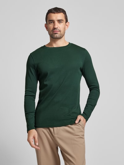 MCNEAL Longsleeve met ronde hals Flessengroen - 4