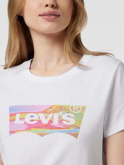 Levi's® T-Shirt mit Logo-Detail Weiss 3