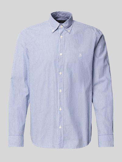 Marc O'Polo Regular Fit Freizeithemd aus Baumwoll-Popeline Blau 2