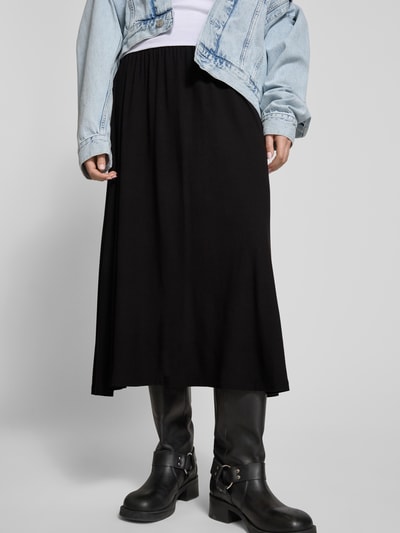 Marc O'Polo Denim Midirok met elastische band Zwart - 3