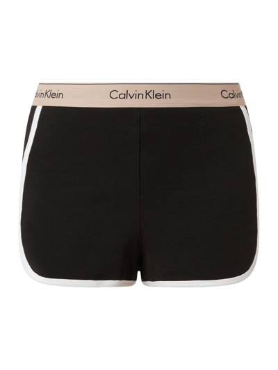 Calvin Klein Underwear Korte pyjamabroek met logoband  Zwart - 2