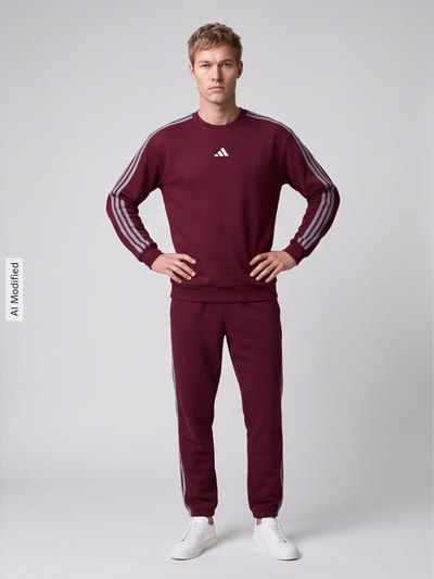 adidas Sportswear Sweathose mit seitlichen Eingrifftaschen Dunkelrot 1