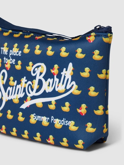 Freegrace Damen Kulturtasche Dunkelblau – Mit 10 Taschen, Faltbar, Wasserabweisend