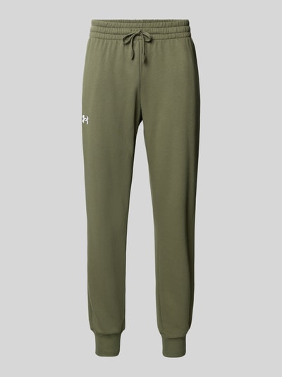 Under Armour Sweatpants mit elastischem Bund Oliv 2