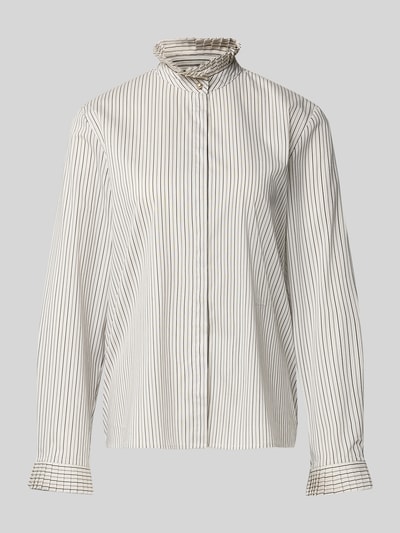 JOOP! Hemdbluse mit verdeckter Knopfleiste Modell 'Blaer' Hellgrau 2