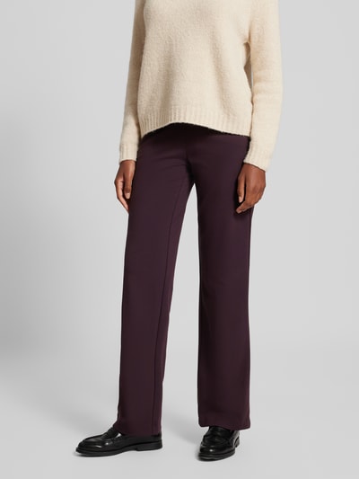 TONI Hose mit Paspeltaschen am Gesäß Modell 'Jenny' Bordeaux 4