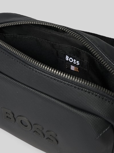 BOSS Bauchtasche mit Label-Detail Modell 'Catch 3.0_P_Bumbag' Black 4